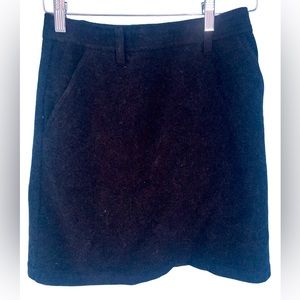 J. Crew Wool Blend Mini Skirt Size 2